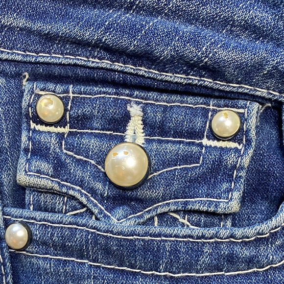 True Religion Women's Blue Skinny Jeans - Picture 5 of 9